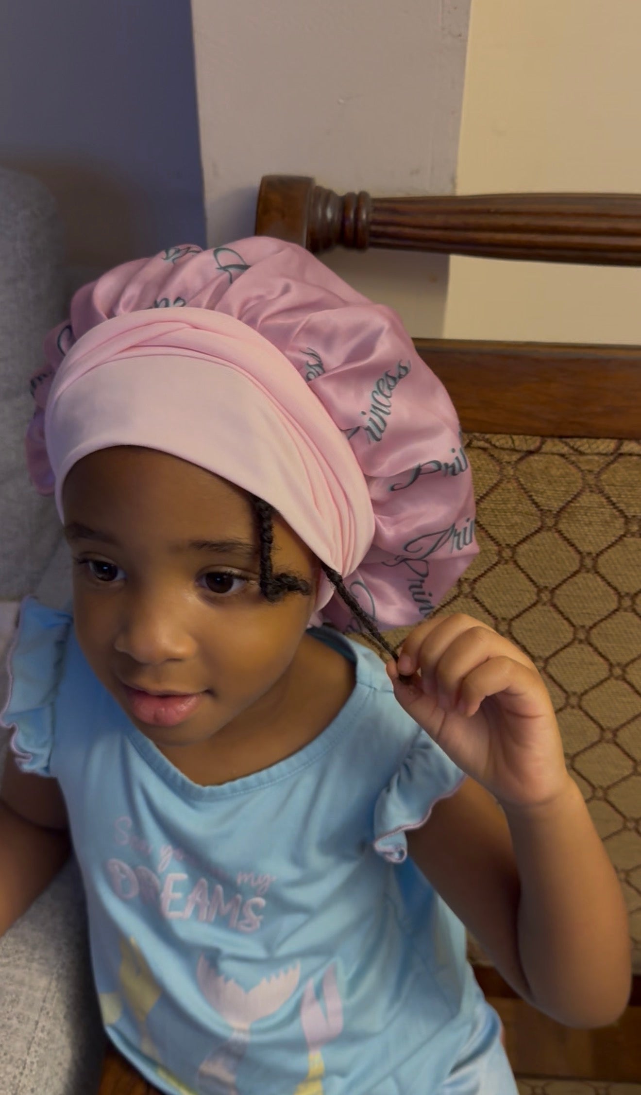 Reversible Princess Bonnet - Kids
