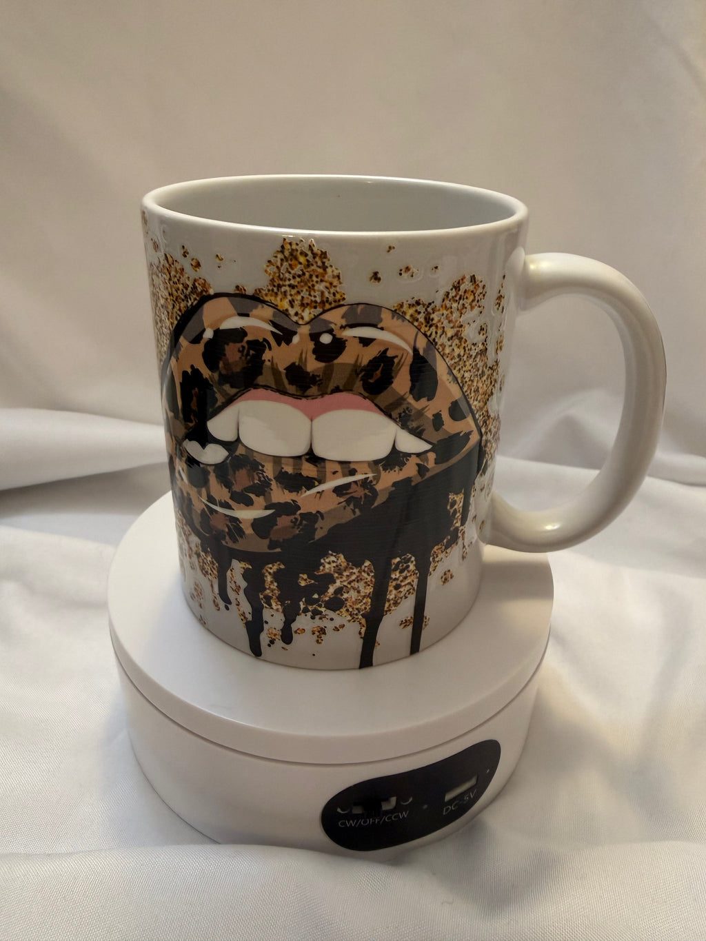 Leopard Lips Mug