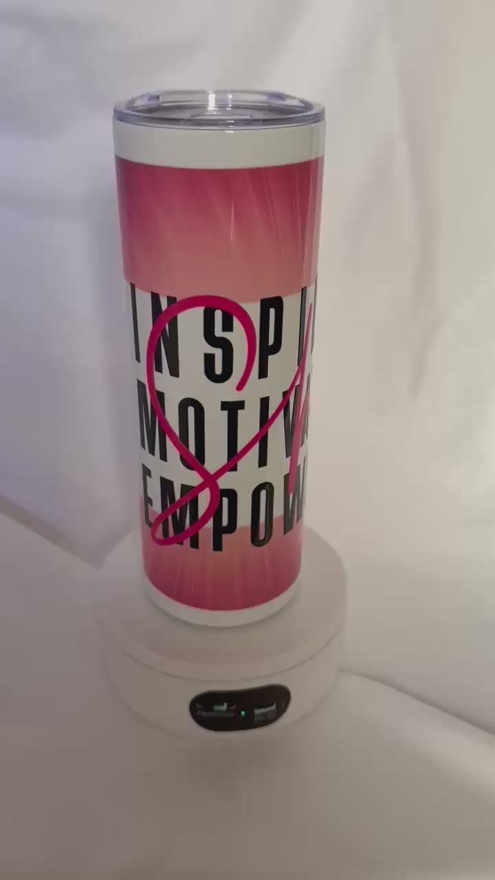 She Inspires - 20 oz Insulated Tumbler