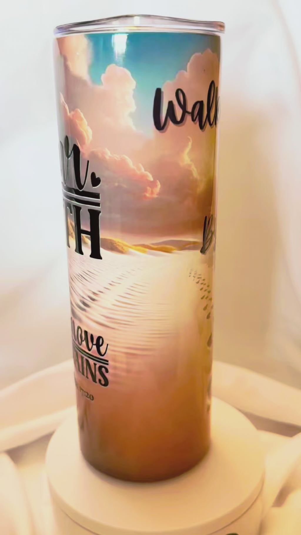 Walk by Faith 2.0 Tumbler