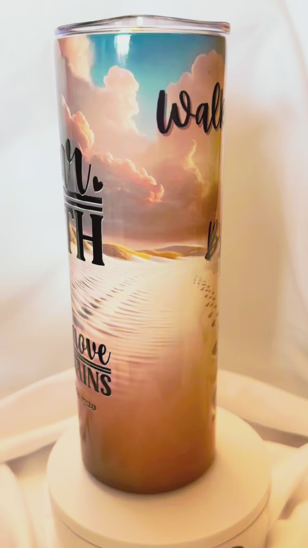 Walk by Faith 2.0 Tumbler