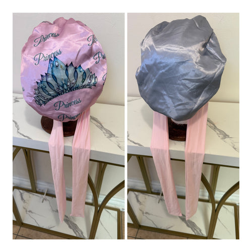 Reversible Princess Bonnet - Kids